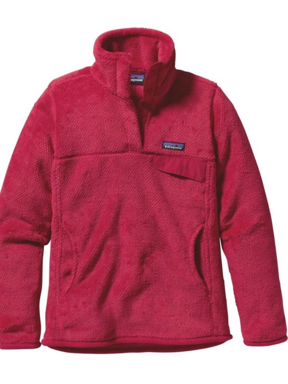 Patagonia Women's Fleece Snap-T Pullover - Raspberry Large